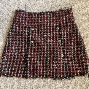 Zara mini Tweed Skirt